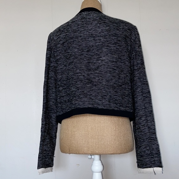 Vince Camuto Tweed Raw Trim blazer sz 14 - Picture 4 of 7